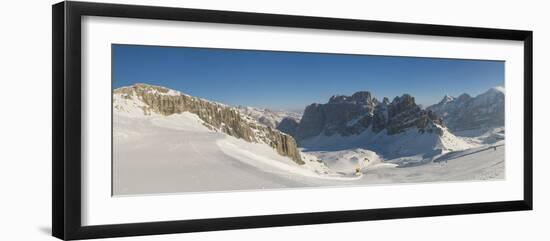 Hidden Valley Ski Area, Armentarola 101, Lagazuoi, Dolomites, Dolomites, Italy-Mark Doherty-Framed Photographic Print