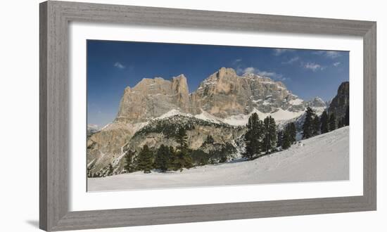 Hidden Valley Ski Area, Lagazuoi, UNESCO World Heritage Site, Dolomites, South Tyrol, Italy, Europe-Mark Doherty-Framed Photographic Print