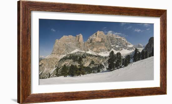 Hidden Valley Ski Area, Lagazuoi, UNESCO World Heritage Site, Dolomites, South Tyrol, Italy, Europe-Mark Doherty-Framed Photographic Print