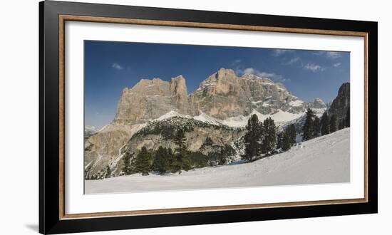 Hidden Valley Ski Area, Lagazuoi, UNESCO World Heritage Site, Dolomites, South Tyrol, Italy, Europe-Mark Doherty-Framed Photographic Print