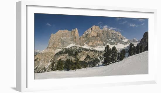 Hidden Valley Ski Area, Lagazuoi, UNESCO World Heritage Site, Dolomites, South Tyrol, Italy, Europe-Mark Doherty-Framed Photographic Print