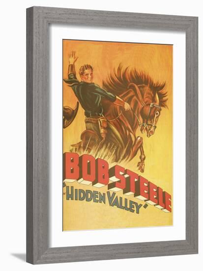 Hidden Valley-null-Framed Art Print