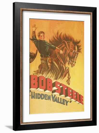 Hidden Valley-null-Framed Art Print