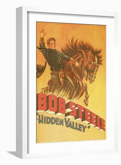 Hidden Valley-null-Framed Art Print