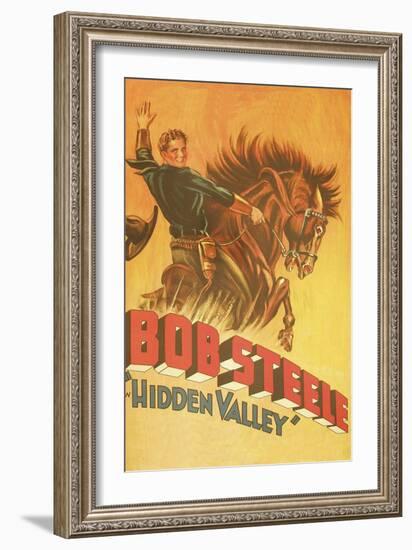 Hidden Valley-null-Framed Premium Giclee Print