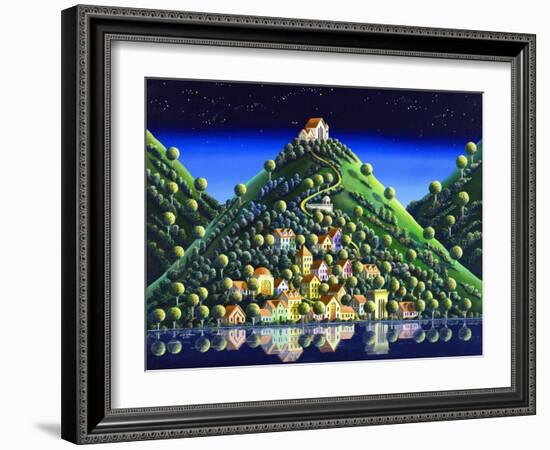 Hidden Village 21-Andy Russell-Framed Art Print