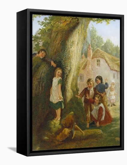 Hide and Go Seek-Samuel Mccloy-Framed Premier Image Canvas