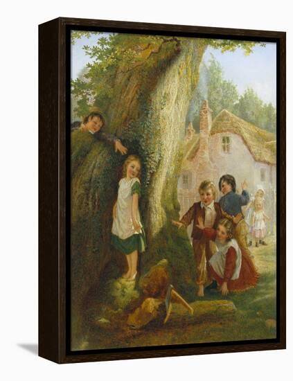 Hide and Go Seek-Samuel Mccloy-Framed Premier Image Canvas