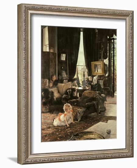 Hide and Seek, circa 1880-82-James Tissot-Framed Giclee Print