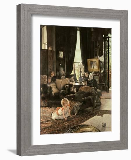 Hide and Seek, circa 1880-82-James Tissot-Framed Giclee Print