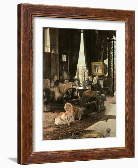 Hide and Seek, circa 1880-82-James Tissot-Framed Giclee Print