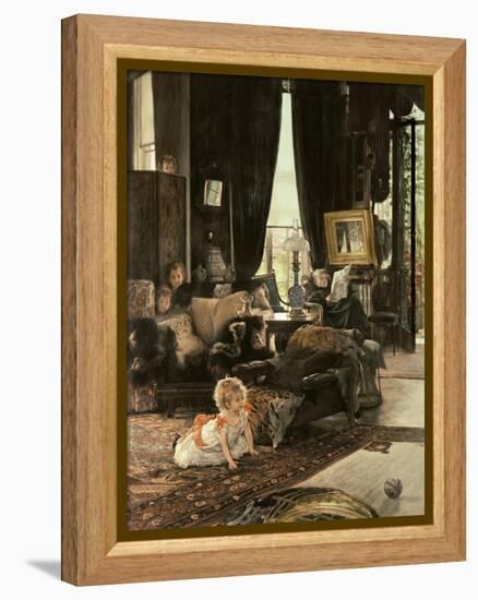 Hide and Seek, circa 1880-82-James Tissot-Framed Premier Image Canvas