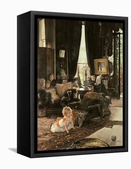 Hide and Seek, circa 1880-82-James Tissot-Framed Premier Image Canvas