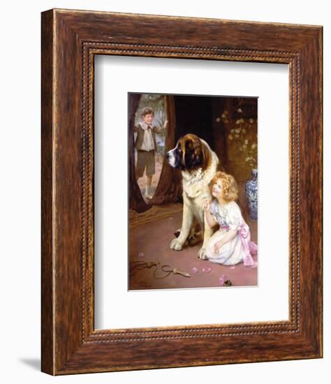 Hide and Seek-Arthur Elsley-Framed Premium Giclee Print