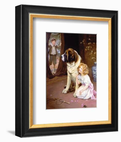 Hide and Seek-Arthur Elsley-Framed Premium Giclee Print