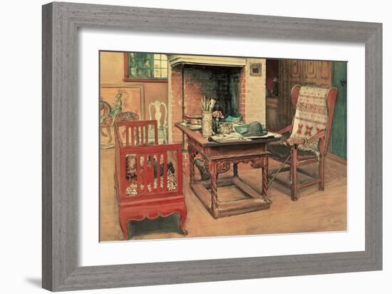 Hide and Seek-Carl Larsson-Framed Giclee Print