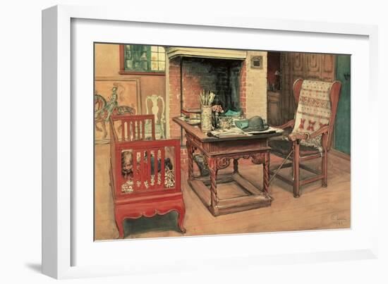 Hide and Seek-Carl Larsson-Framed Giclee Print