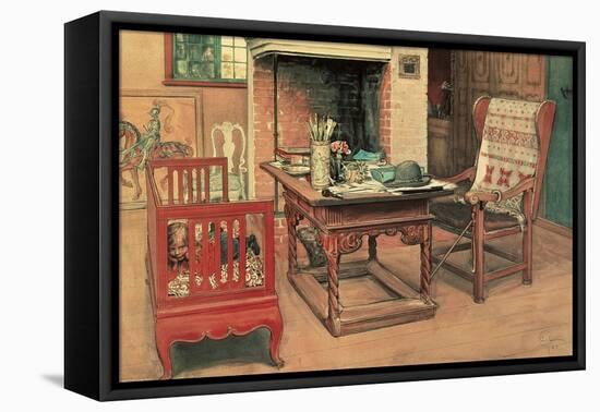 Hide and Seek-Carl Larsson-Framed Premier Image Canvas