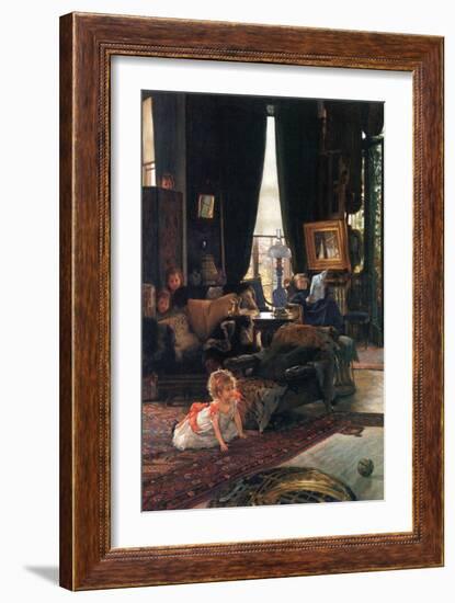 Hide-And-Seek-James Tissot-Framed Art Print