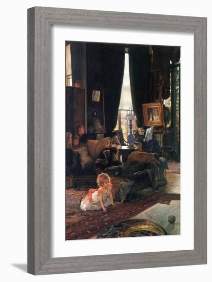 Hide-And-Seek-James Tissot-Framed Art Print