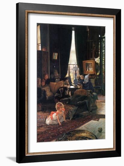 Hide-And-Seek-James Tissot-Framed Art Print