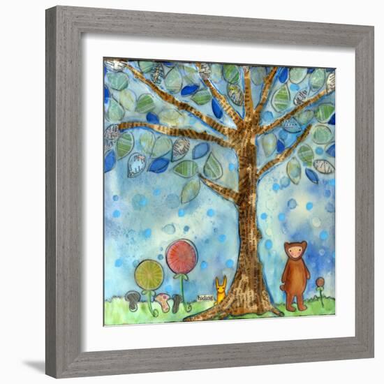 Hide and Seek-Wyanne-Framed Giclee Print