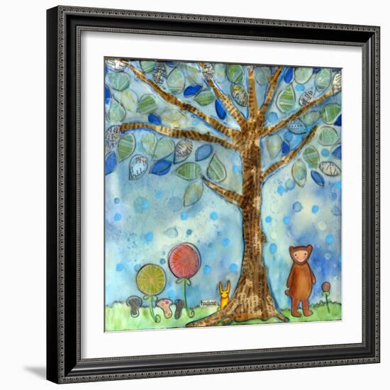 Hide and Seek-Wyanne-Framed Giclee Print