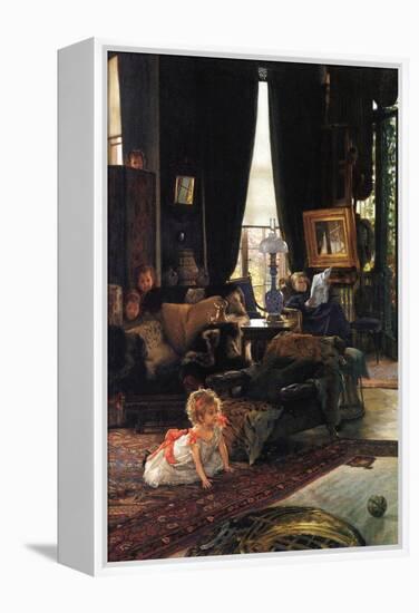 Hide-And-Seek-James Tissot-Framed Stretched Canvas