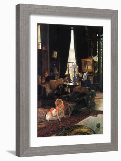 Hide-And-Seek-James Tissot-Framed Art Print