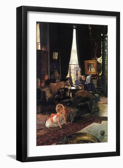 Hide-And-Seek-James Tissot-Framed Art Print