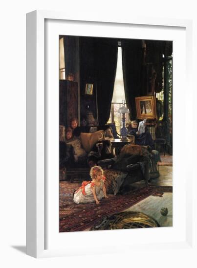 Hide-And-Seek-James Tissot-Framed Art Print