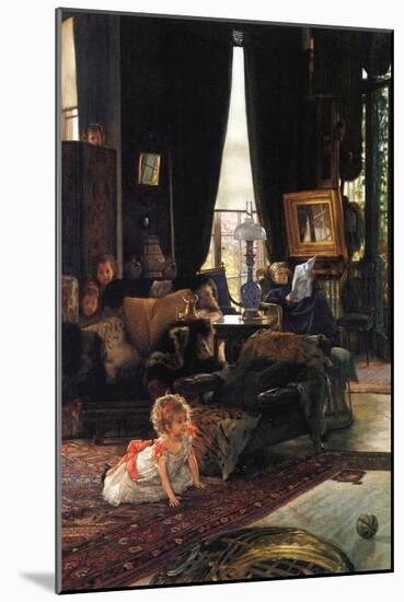 Hide-And-Seek-James Tissot-Mounted Art Print