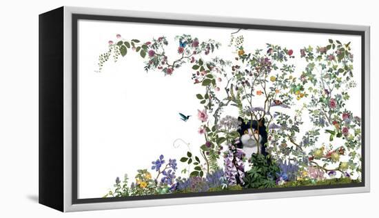 Hiding In The Garden-Nancy Tillman-Framed Stretched Canvas