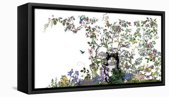 Hiding In The Garden-Nancy Tillman-Framed Stretched Canvas