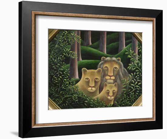 Hiding Place-Jerzy Marek-Framed Giclee Print