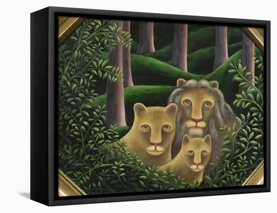 Hiding Place-Jerzy Marek-Framed Premier Image Canvas