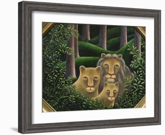 Hiding Place-Jerzy Marek-Framed Giclee Print