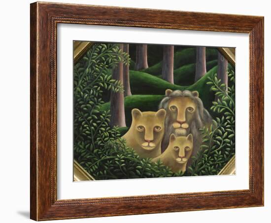 Hiding Place-Jerzy Marek-Framed Giclee Print