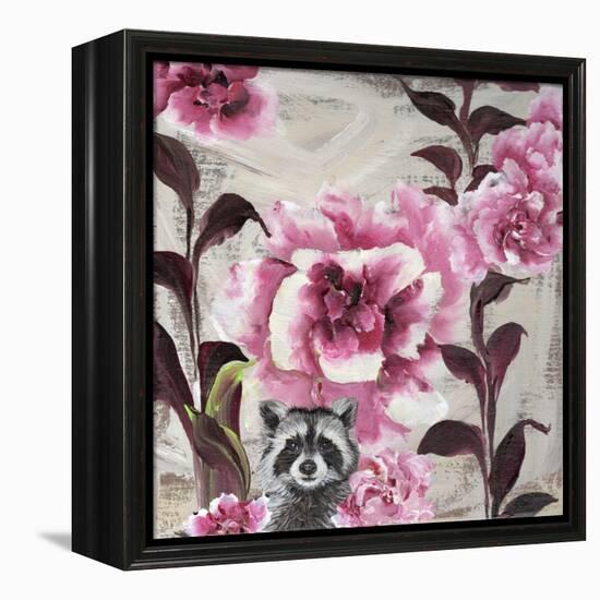 Hiding Racoon-Gigi Begin-Framed Premier Image Canvas