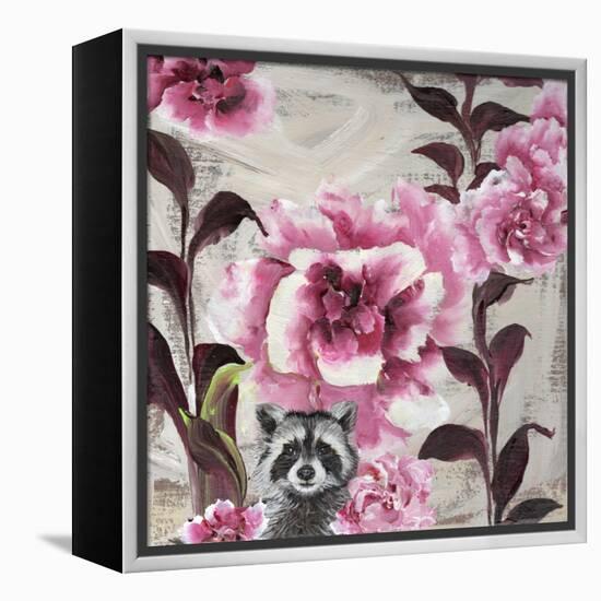 Hiding Racoon-Gigi Begin-Framed Premier Image Canvas