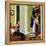 "Hiding the Presents", December 7, 1957-Richard Sargent-Framed Premier Image Canvas