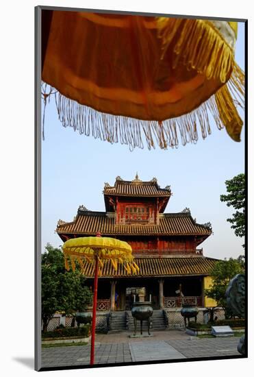 Hien Lam Pavilion, Forbidden City in Heart of Imperial City-Nathalie Cuvelier-Mounted Photographic Print