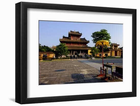 Hien Lam Pavilion, Forbidden City in Heart of Imperial City-Nathalie Cuvelier-Framed Photographic Print