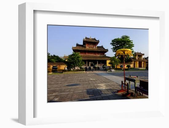 Hien Lam Pavilion, Forbidden City in Heart of Imperial City-Nathalie Cuvelier-Framed Photographic Print