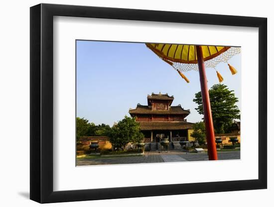 Hien Lam Pavilion, Forbidden City in Heart of Imperial City-Nathalie Cuvelier-Framed Photographic Print