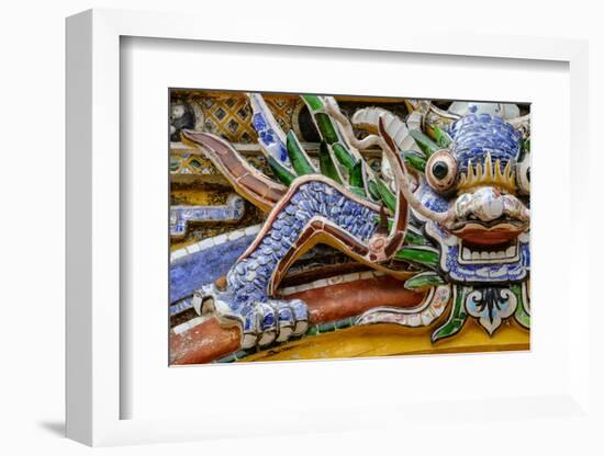 Hien Nhon Gate, the Forbidden City (Purple City) in the Heart of the Imperial City-Nathalie Cuvelier-Framed Photographic Print