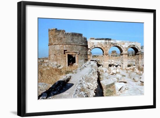 Hierapolis, Pamukkale, Turkey, 190Bc-null-Framed Photographic Print