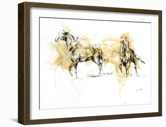 Hierarchy 17p-Benedicte Gele-Framed Art Print