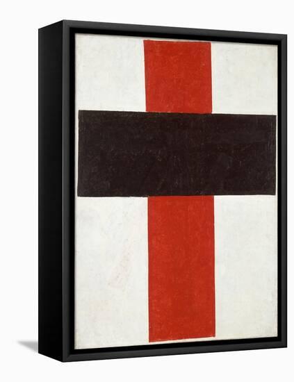 Hieratic Suprematist Cross Par Malevich, Kasimir Severinovich (1878-1935), 1920-1921 - Oil on Canva-Kazimir Severinovich Malevich-Framed Premier Image Canvas