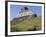 Hieroglyphs on Wall Facade of El Castillo Pyramid, Xunantunich Ancient Site, Cayo District, Belize-William Sutton-Framed Photographic Print